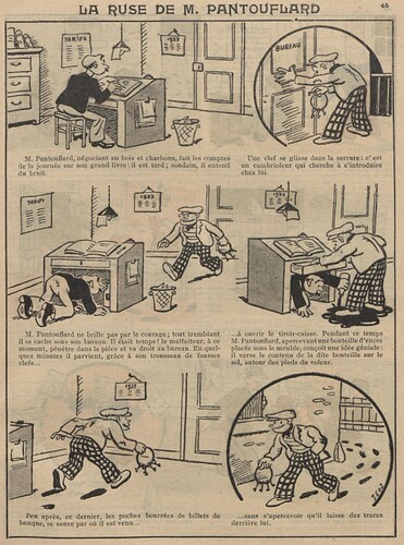 Guignol 1933 - n°240 - La ruse de M. Pantouflard - 7 mai 1933 - page 45