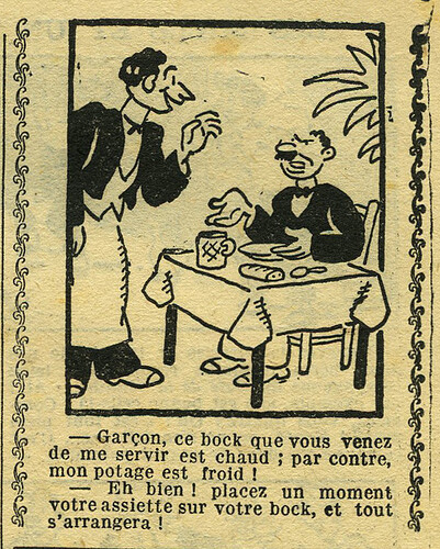 Le Petit Illustré 1930 - n°1327 - page 15 - Dessin sans titre - 16 mars 1930
