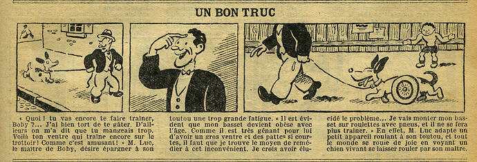 Le Petit Illustré 1932 - n°1444 - page 7 - Un bon truc - 12 juin 1932