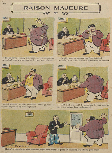 Guignol 1929 - n°134 - Raison majeure - 1er décembre 1929 - page 46