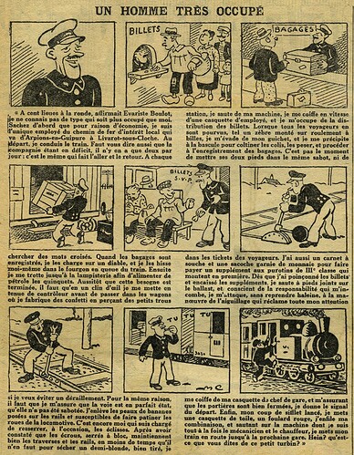 L'Epatant 1932 - n°1244 - page 2 - Un homme très occupé - 2 juin 1932