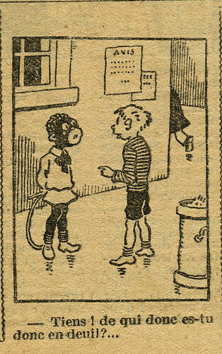 Cri-Cri 1928 - n°492 - page 6 - Dessin sans titre - 1er mars 1928
