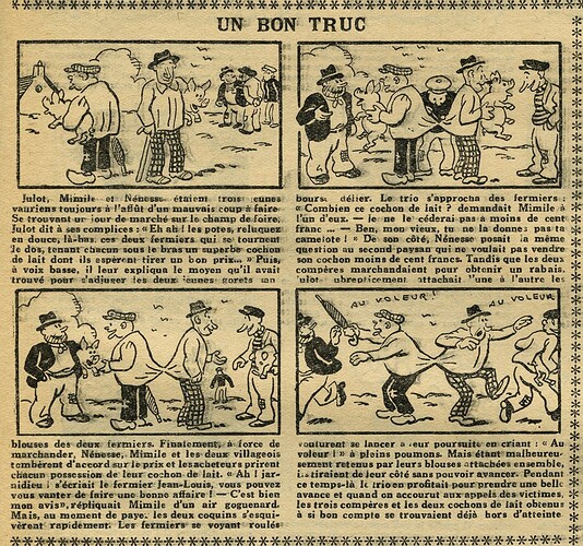 L'Epatant 1933 - n°1319 - page 7 - Un bon truc - 9 novembre 1933