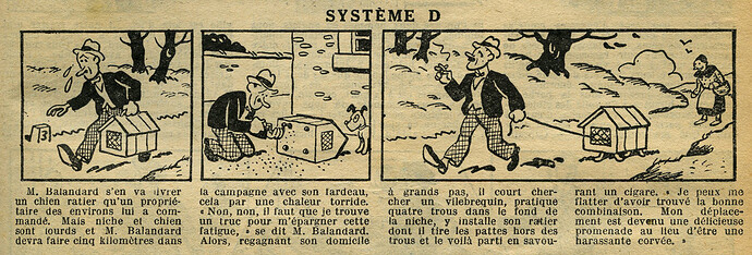 Le Petit Illustré 1932 - n°1456 - page 7 - Système D - 4 septembre 1932