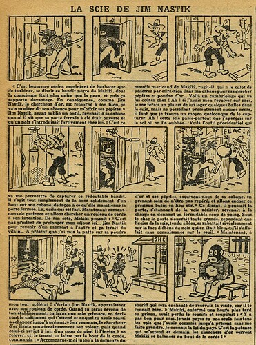 L'Epatant 1933 - n°1276 - page 10 - La scie de Jim Nastik - 12 janvier 1933