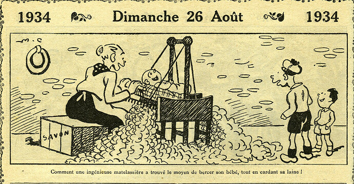 Almanach Vermot 1934 - 28 - Dimanche 26 août 1934