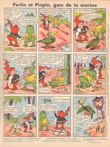 Perlin et Pinpin 1957 - n°33 - 18 août 1957 - page 8