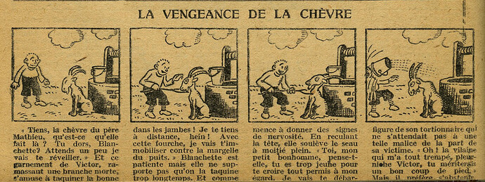 Cri-Cri 1927 - n°468 - page 6 - La vengeance de la chèvre - 15 septembre 1927