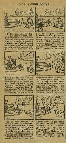 Cri-Cri 1927 - n°454 - page 14 - Une bonne farce - 9 juin 1927