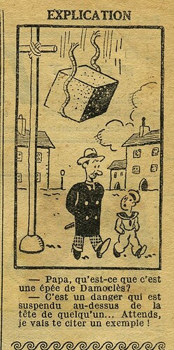 Le Petit Illustré 1931 - n°1378 - page 2 - Explication - 8 mars 1931
