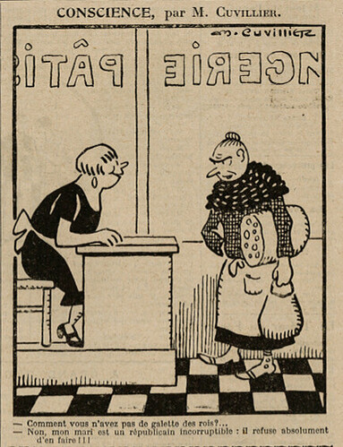Almanach Vermot 1928 - 2 - Conscience - Vendredi 6 janvier 1928