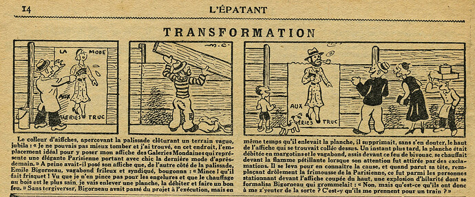 L'Epatant 1932 - n°1274 - page 14 - Transformation - 29 décembre 1932