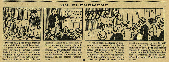 Le Petit Illustré 1928 - n°1228 - page 12 - Un phénomène - 22 avril 1928