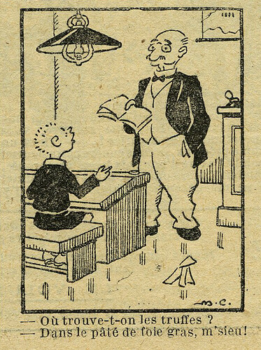 Le Petit Illustré 1928 - n°1249 - page 14 - Dessin sans titre - 16 septembre 1928