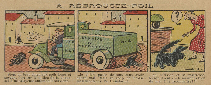 Guignol 1936 - n°8 - page 48 - A rebrousse-poil - 23 février 1936