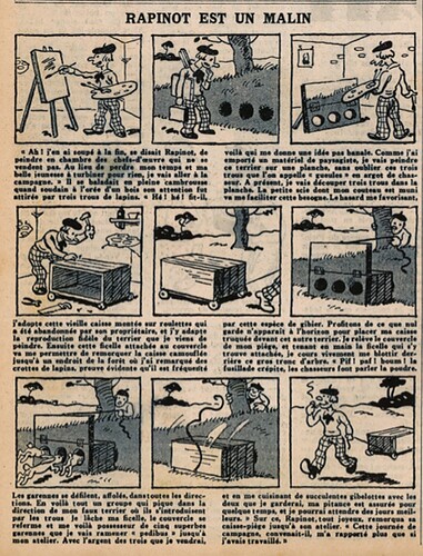 L'Epatant 1935 - n°1396 - Rapinot est un malin - 2 mai 1935 - page 6