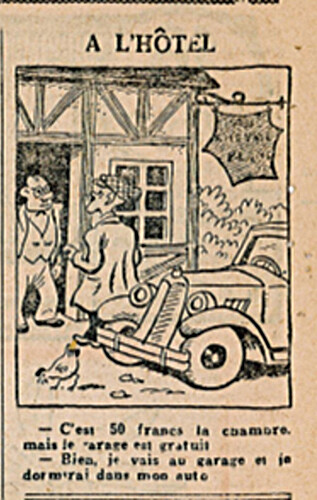 L'Epatant 1936 - n°1475 - A l'hôtel - 5 novembre 1936 - page 2