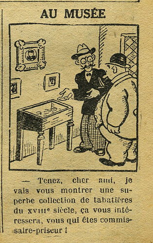 Le Petit Illustré 1931 - n°1380 - page 7 - Au musée - 22 mars 1931