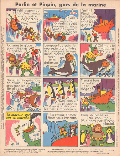 Perlin et Pinpin 1957 - n°10 - 10 mars 1957 - page 8