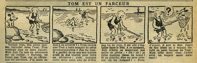Le Petit Illustré 1932 - n°1447 - page 7 - Tom est un farceur - 3 juillet 1932