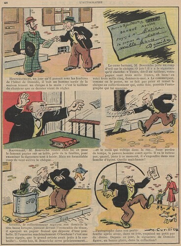 Guignol 1933 - n°224 - L'autographe - 15 janvier 1933 - page 46