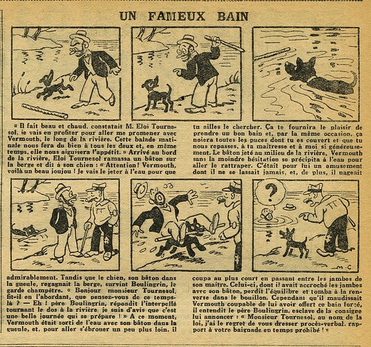 L'Epatant 1934 - n°1344 - page 3 - Un fameux bain - 3 mai 1934