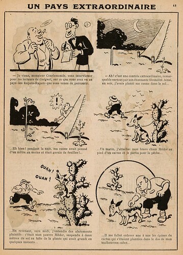 Guignol 1931 - n°164 - page 13 - Un pays extraordinaire - 1er mars 1931