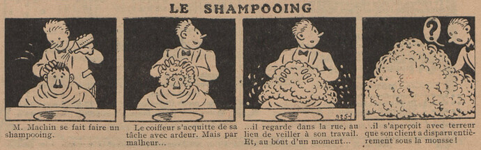 Guignol 1933 - n°266 - Le shampooing - 5 novembre 1933 - page 47