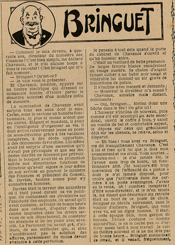 Almanach Vermot 1924 - 6 - Bringuet - Mercredi 30 janvier 1924