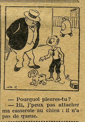 Cri-Cri 1928 - n°487 - page 4 - Dessin sans titre - 26 janvier 1928