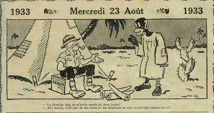 Almanach Vermot 1933 - 35 - Mercredi 23 août 1933