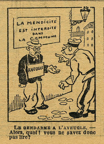 Le Petit Illustré 1929 - n°1306 - page 14 - Dessin sans titre - 20 octobre 1929