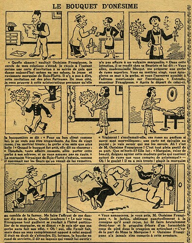 L'Epatant 1932 - n°1239 - page 2 - Le bouquet d'Onésime - 28 avril 1932