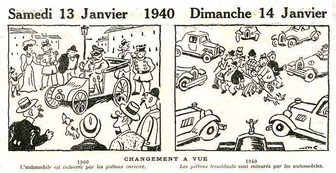 Almanach Vermot 1940 - 2 - Samedi 13 et Dimanche 14 janvier 1940