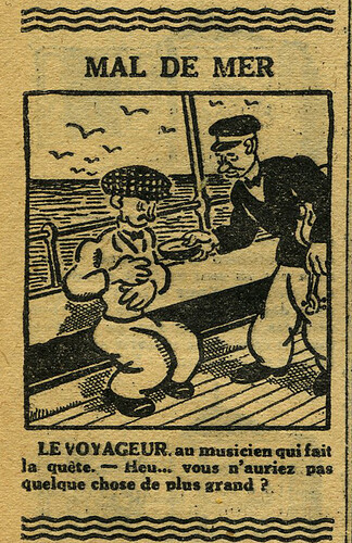 L'Epatant 1930 - n°1151 - page 11 - Mal de mer - 21 août 1930