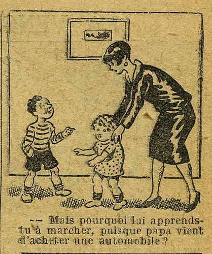 Le Petit Illustré 1928 - n°1259 - page 14 - Dessin sans titre - 25 novembre 1928
