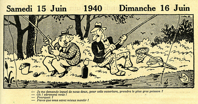 Almanach Vermot 1940 - 12 - Samedi 15 juin 1940