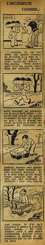 Le Petit Illustré 1930 - n°1344 - page 2 - L'ingénieux commis - 12 juillet 1930