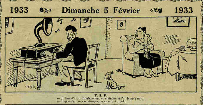 Almanach Vermot 1933 - 7 - Dimanche 5 février 1933