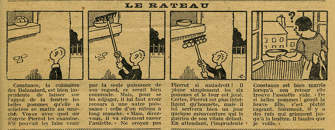 Cri-Cri 1927 - n°477 - page 5 - Le rateau - 17 novembre 1927