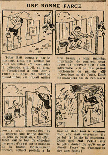 Le Petit Illustré 1935 - n°1608 - Une bonne farce - 4 août 1935 - page 11
