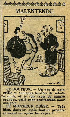 L'Epatant 1933 - n°1326 - page 10 - Malentendu - 28 décembre 1933