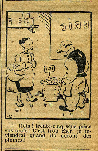 Le Petit Illustré 1932 - n°1437 - page 7 - Dessin sans titre - 24 avril 1932