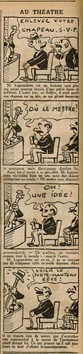 Le Petit Illustré 1936 - n°33 - Au théatre - 29 novembre 1936 - page 6