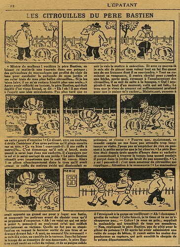 L'Epatant 1929 - n°1093 - page 14 - Les citrouilles du père Bastien - 11 juillet 1929