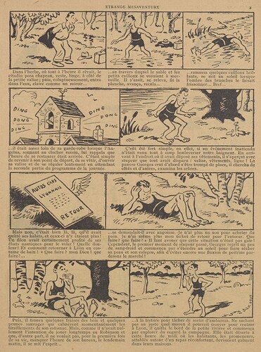 Guignol 1934 - n°6 - Etrange mésaventure - 11 février 1934 - page 3
