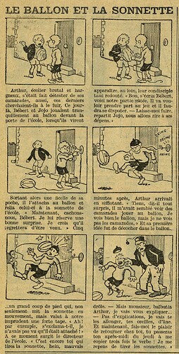 Le Petit Illustré 1928 - n°1223 - Le ballon et la sonnette - 18 mars 1928 - page 7