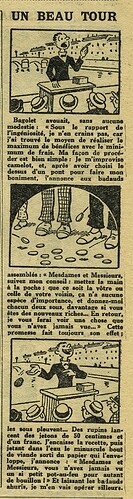 L'Epatant 1930 - n°1162 - page 12 - Un beau tour - 6 novembre 1930