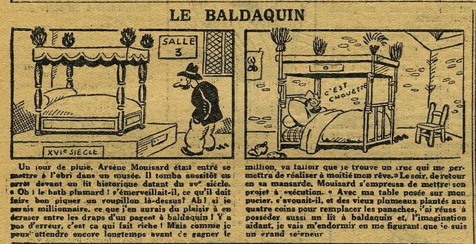 L'Epatant 1930 - n°1151 - page 14 - Le baldaquin - 21 août 1930