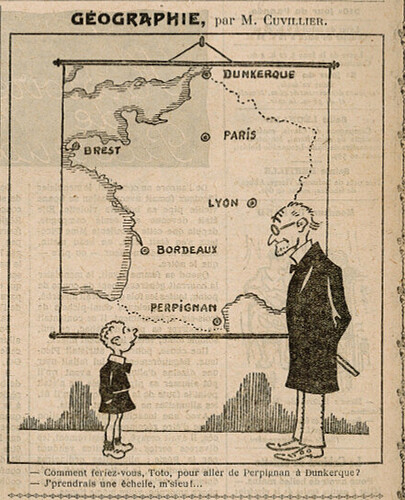 Almanach Vermot 1929 - 61 - Géographie - Mardi 5 novembre 1929